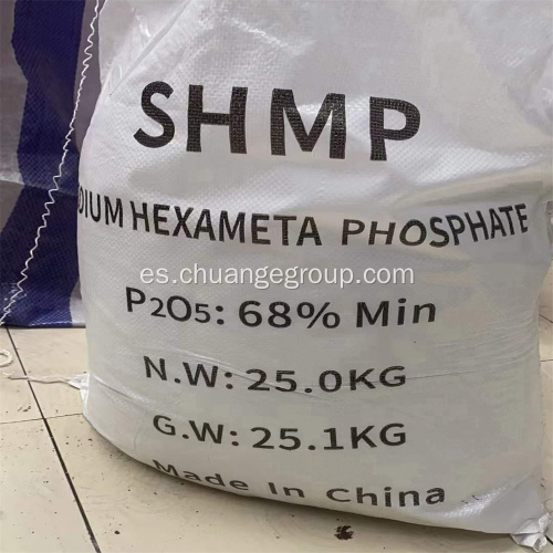 SHMP de hexametafosfato de sodio granular